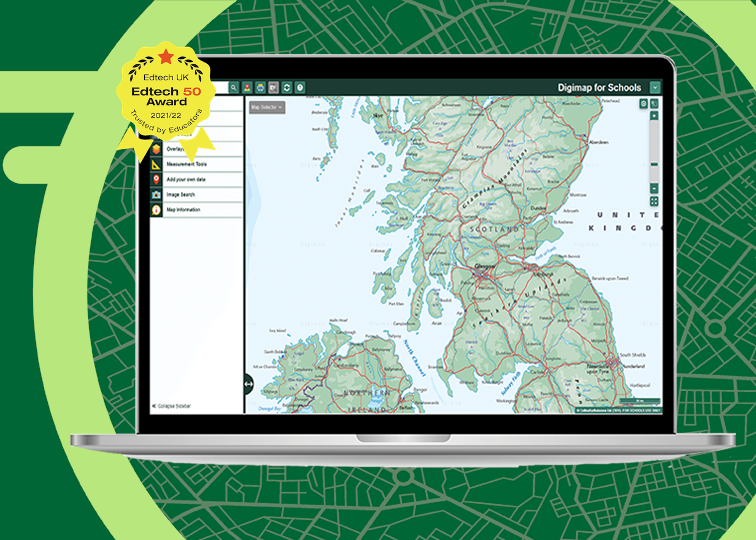 Digimap for Schools image